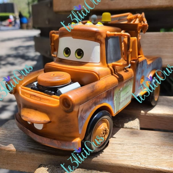 DISNEY PARKS CARS TOW MATER POPCORN BUCKET - Picture 3 of 6